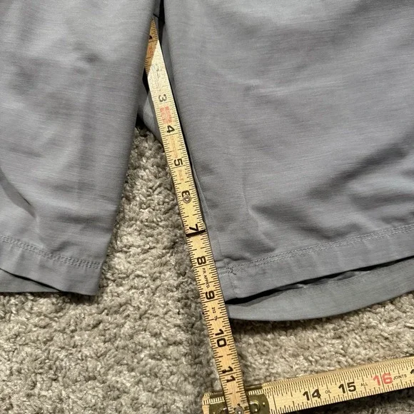 Travis Mathew Men's Golf Shorts SZ 38 Gray Slash Pockets Stretch - Picture 11 of 11